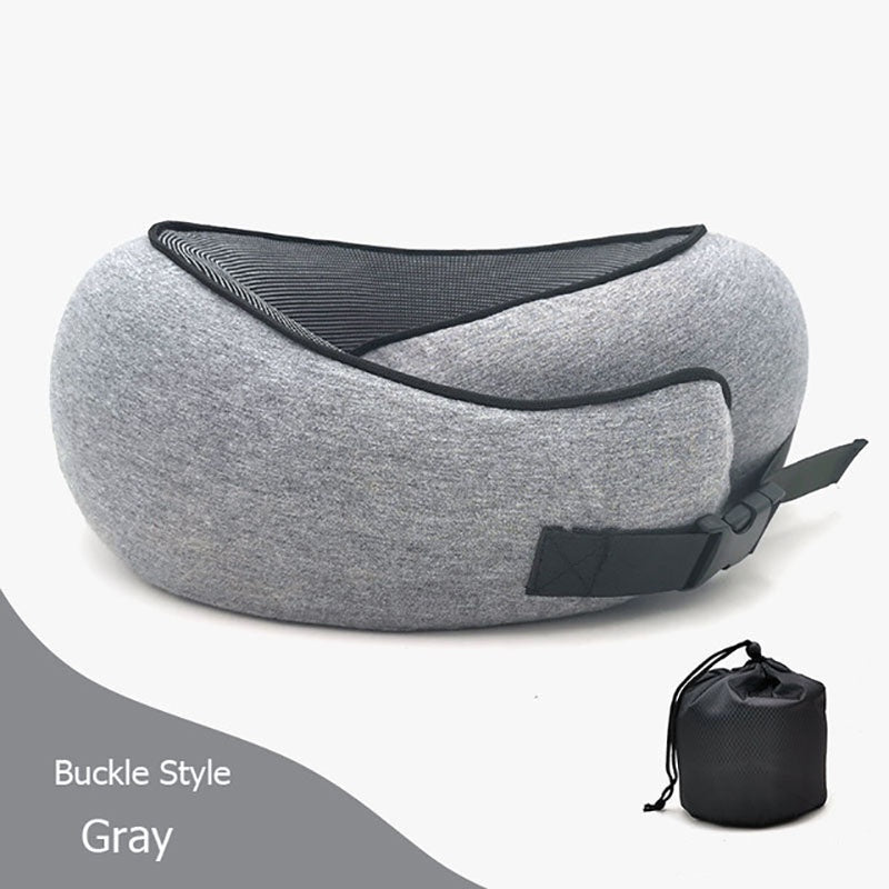 Travel Neck Pillow – Durable Memory Foam Comfort