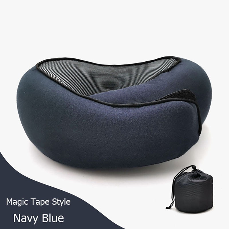 Travel Neck Pillow – Durable Memory Foam Comfort