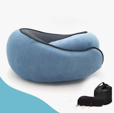 Travel Neck Pillow – Durable Memory Foam Comfort