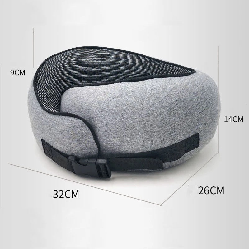 Travel Neck Pillow – Durable Memory Foam Comfort