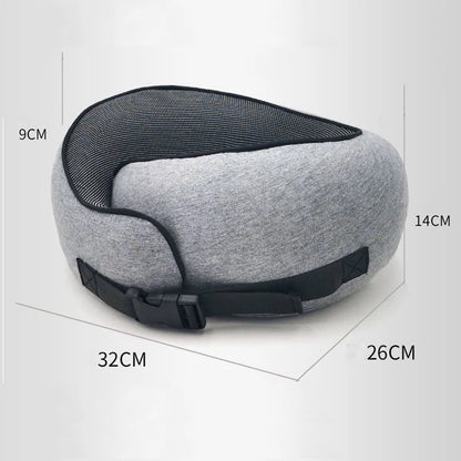 Travel Neck Pillow – Durable Memory Foam Comfort