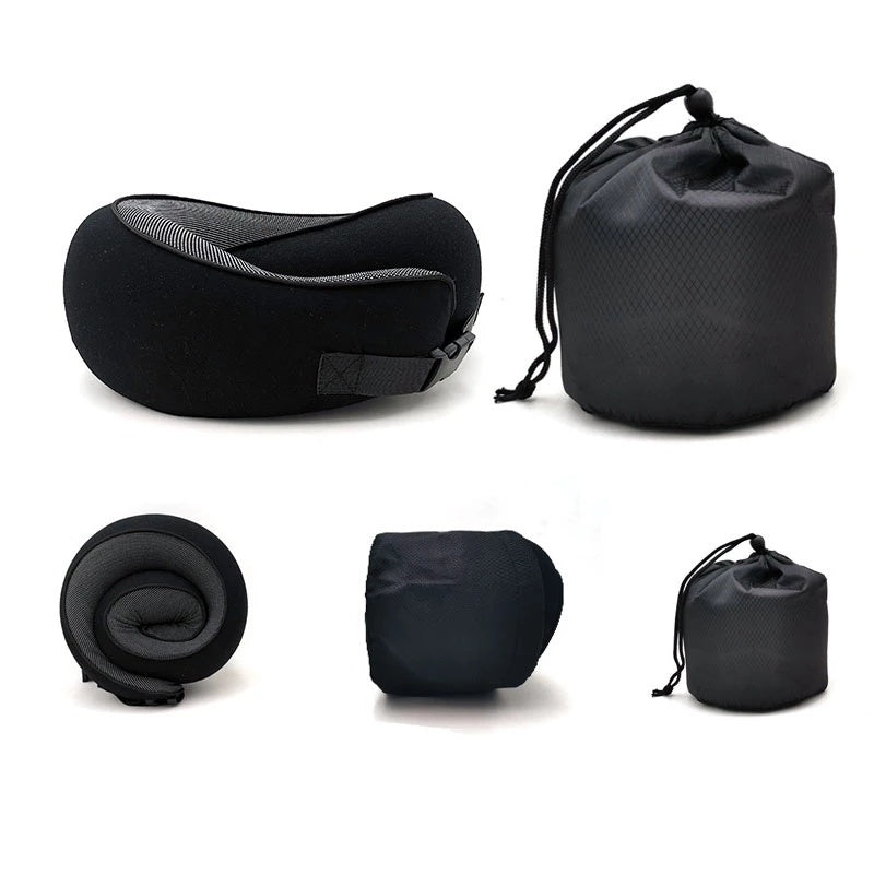 Travel Neck Pillow – Durable Memory Foam Comfort